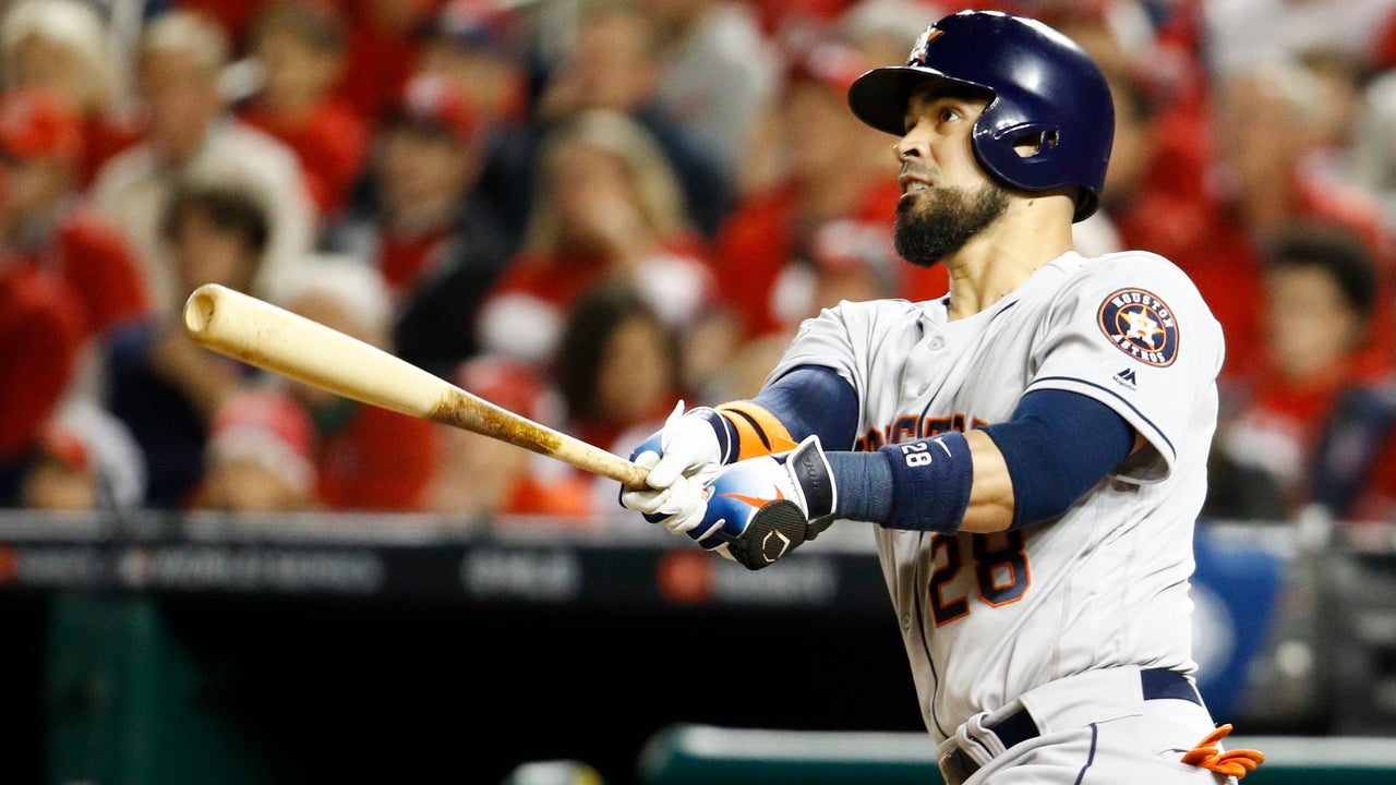 Chirinos an unlikely slugger for Astros in World Series